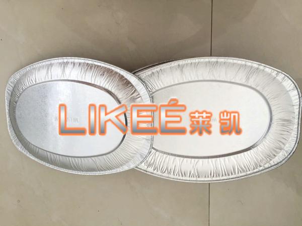 Food Packaged 800ml Aluminum Foil Tray Alloy 8011 Disposable Foil Pan