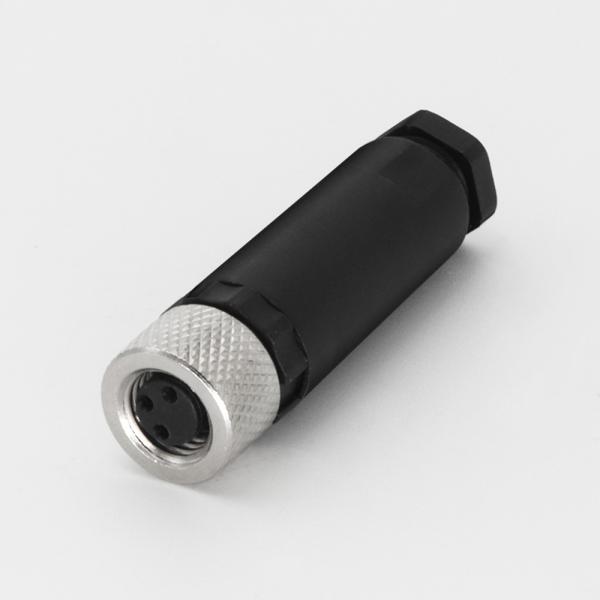 KRONZ M8 Circular Connector with 3/4/5 Pin A/B-coding and PBT/PA Material for Industrial Applications