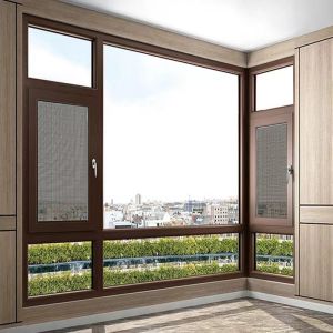 Коммерческий алюминиевый тент для окон звукоизоляция Размер на заказ