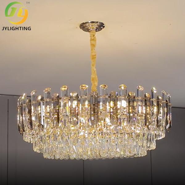 Lustre de fantaisie Crystal Pendant Light Bedroom Interior H45cm