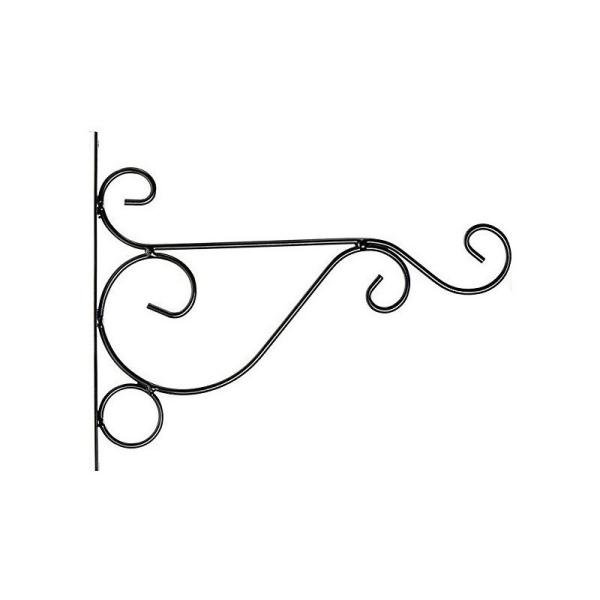 Flower 21*25.5cm Metal Hanging Plant Bracket Indoor