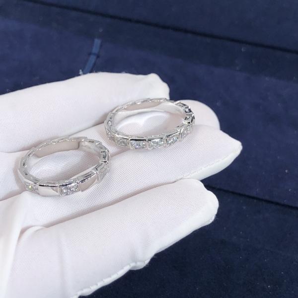 Elegant   Customized 18K Gold   Serpenti Viper Ring Diamond Ring Yellow Gold White Gold