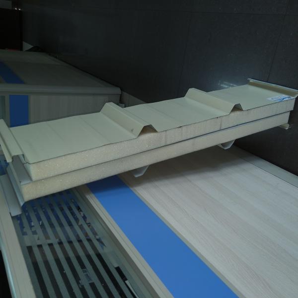good thermal insulation PU roof sandwich panel for clean room and cold storage
