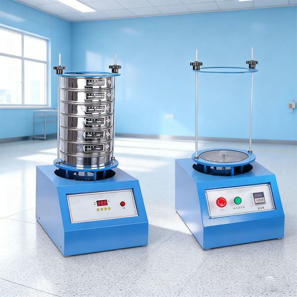 Tamiz de laboratorio de suelo de alta eficiencia de tamizado, tamizadora de polvo de 200 mm y 300 mm