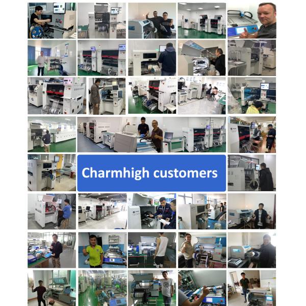 Выбор голов настольный SMT транспортера 4 PCB и машина CHM-650 места, автоматическое изменение сопла