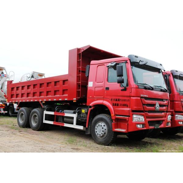 National Heavy Truck HOWO 371 375hp 8x4 6x4 4x2 Dump Truck with 5.6x2.3x1.5 Cargo Tank