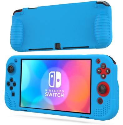 Protective HOXC Nintendo Switch OLED Silicone Protective Case, Ergonomic Grip Grip Silicone Cover For Nintendo Switch Pro Console