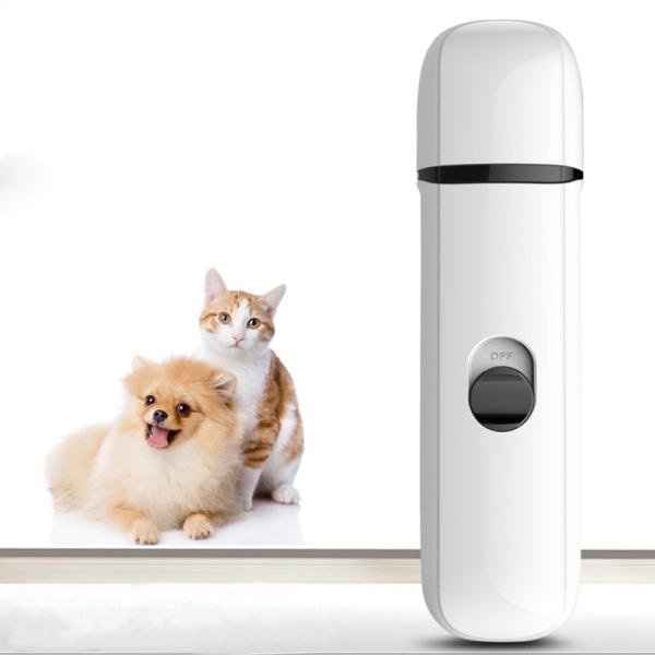 Moedor indolor 360° do prego dos animais de estimação recarregáveis portáteis que lustra um aparamento do botão