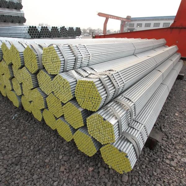 Tubulação de aço galvanizada industrial pre galvanizada ISO do API