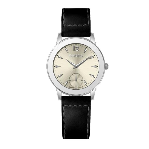 Movement Stainless Steel Case Watches Genuine Leather WaterProof