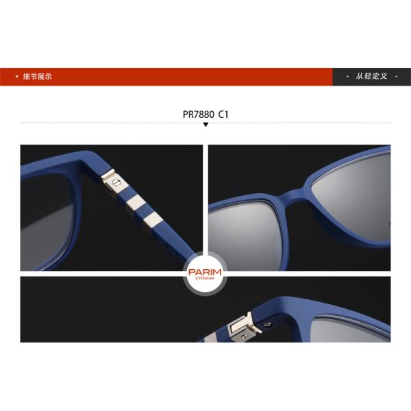 Women Men Prescription Glasses Frames , Colorful Big Metal Spectacle Frame