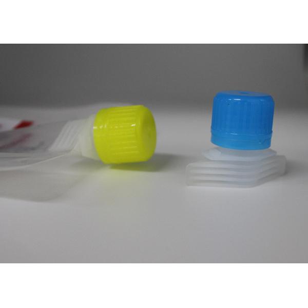 Разносторонние пластиковые крышки Споут для пакета прачечной жидкостного кладут высоту в мешки 39мм