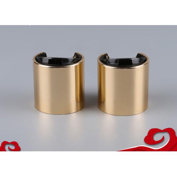 Cosmetic Packaging Lotion Bottle Caps 20mm Silver Aluminum Pressed Caps