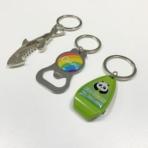 Beer Bar Key Ring Aluminum Embossing Bottle Opener Personalised Keychain