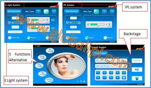 Mini IPL Hair Removal Machine