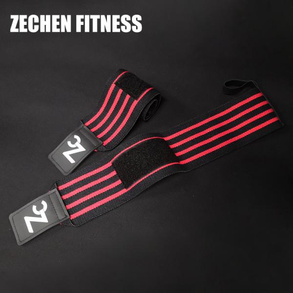 One Size Fits All Wrist Wraps Fitness 45cm Cotton Elastic Weight Lifting Support Straps 8cm