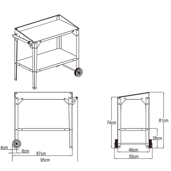 powder coating Raised Garden Bed Planter 0.6mm Vegetable Planter Kit