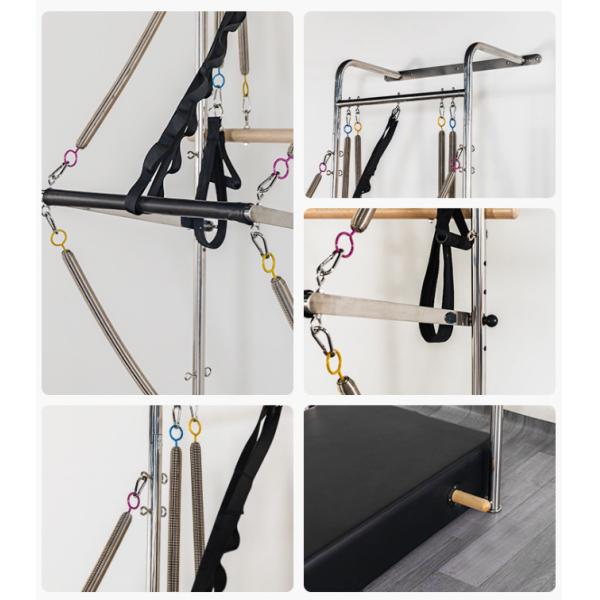 Stainless Steel Wall Hanging Pilates Yoga Gym Shaping And Beauty Equipment Pilates Wall Hanging