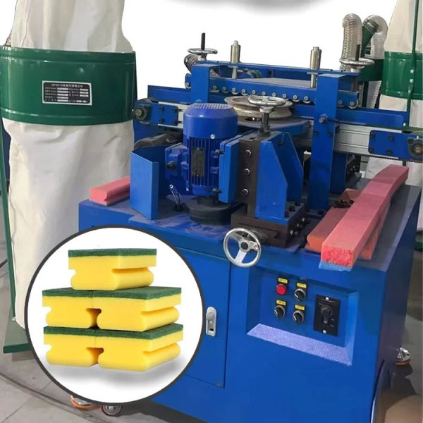 High Productivity Sponge Shape Grinding Machine with Double Side Milling and 380V Voltage for Dish Washing Sponges