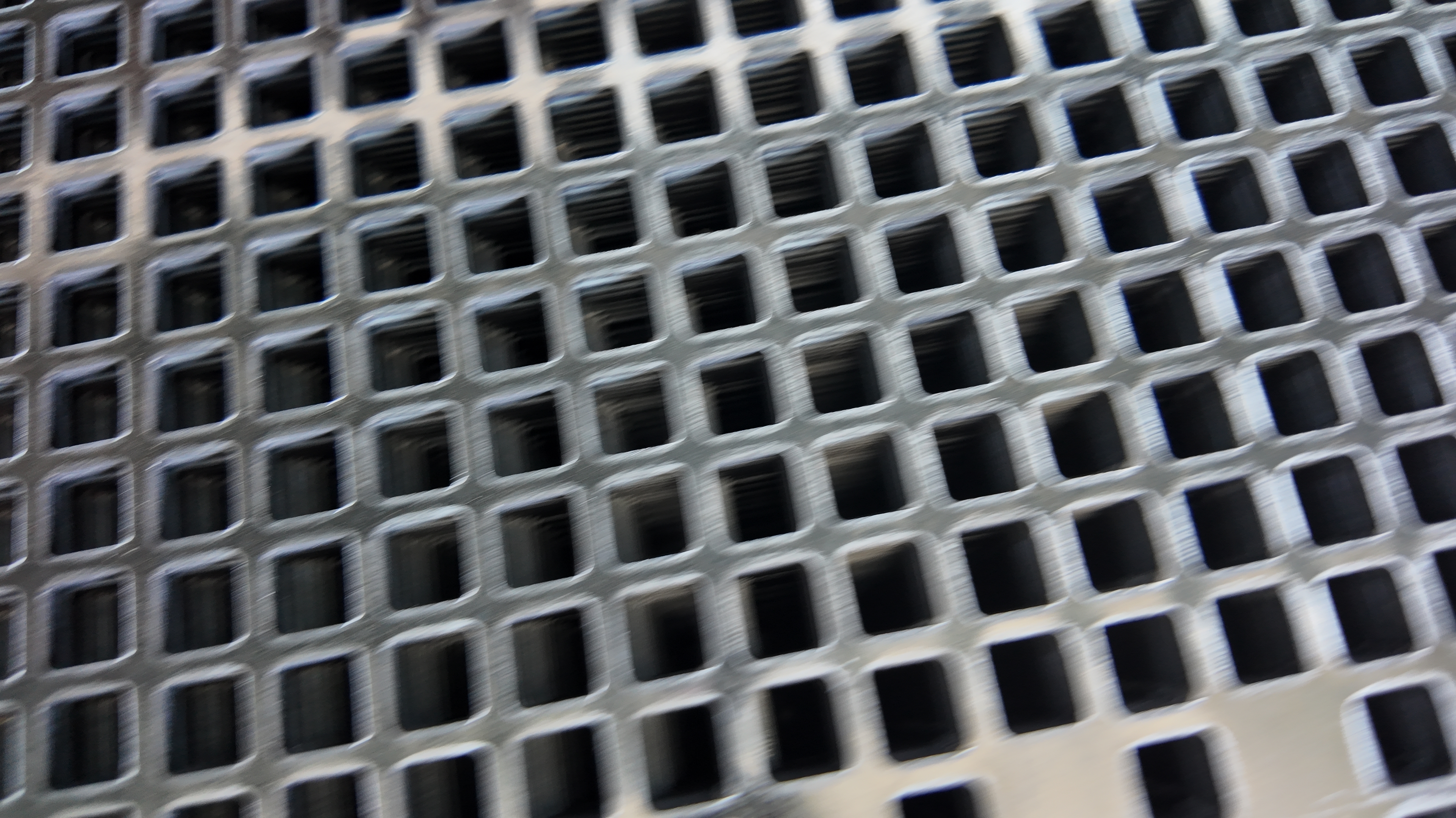 Square Hole Stainless Steel Perforated Mesh Customizable Stainless Punched Plate