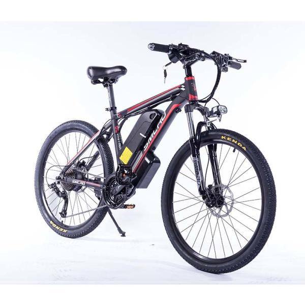 LCD Display Portable Electric Bike , 21 Speed 26 Inch 350w E Bike Alloy Frame