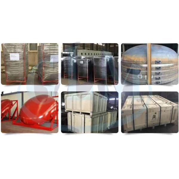 сосуд под давлением блюда нержавеющей стали PED 89mm GB главный Dished крышки концов