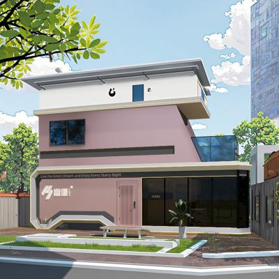 Prefabricated Building Partner Container Capsule House / Space Cabin House Home And Hotel