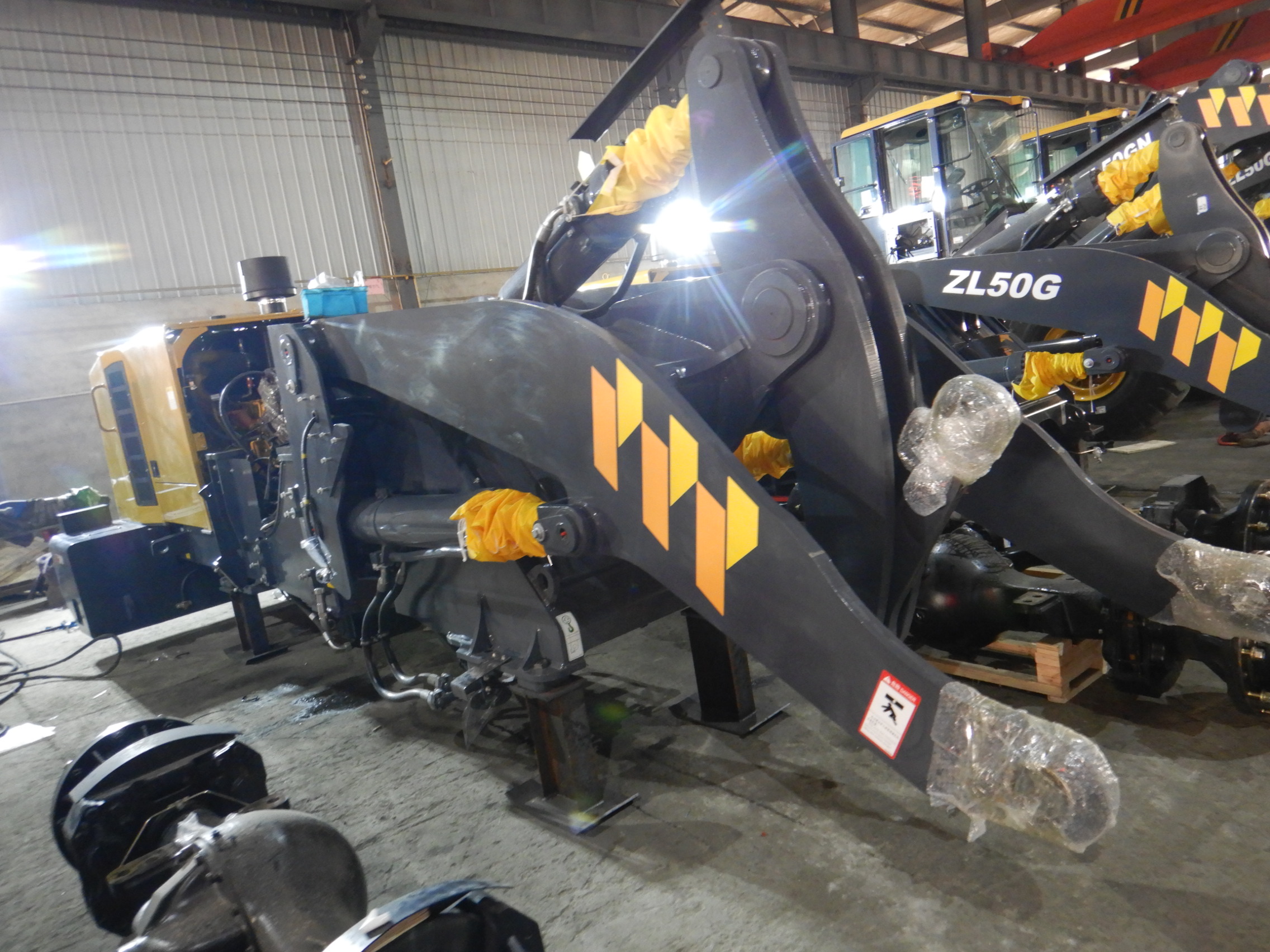 Затяжелитель Zl50gn колеса компакта XCMG 5T затяжелитель колеса 5 тонн