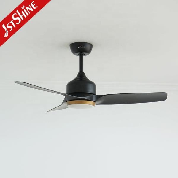 Ventilador de teto LED de comprimento de suspensão interior de 42 com alto fluxo de ar e iluminação ajustável