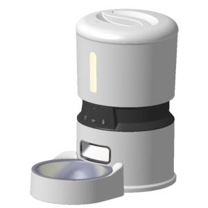 Battery Powered Wifi Dog Food Dispenser Bluetooth Pet Feeder 1.69kg