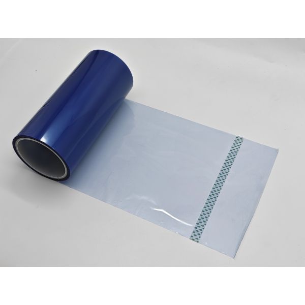 40μm Heat Resistant Blue PET Tape for Electronic Component Protection