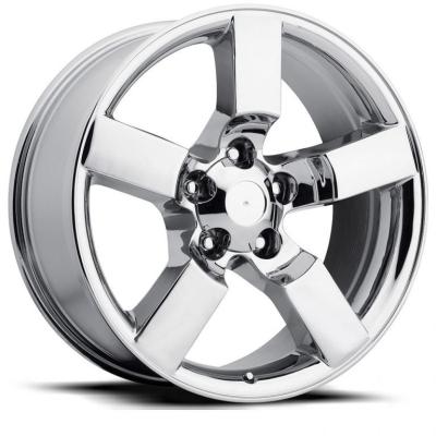 TUV 5x135 Ford Lightning Chrome Rims 18x9.5 20x9 Ford Oem Replica Wheels Offset +8