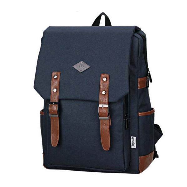 Korean version of the canvas shoulder bag men handbags leisure travel backpack schoolbag tide
