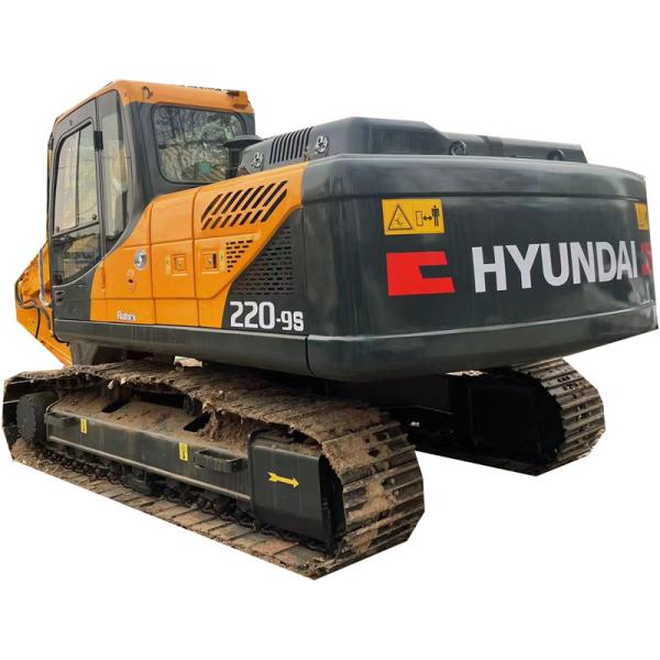 Hyundai Used 220-9s Crawler Excavator 1m3 Bucket Capacity excellent condition