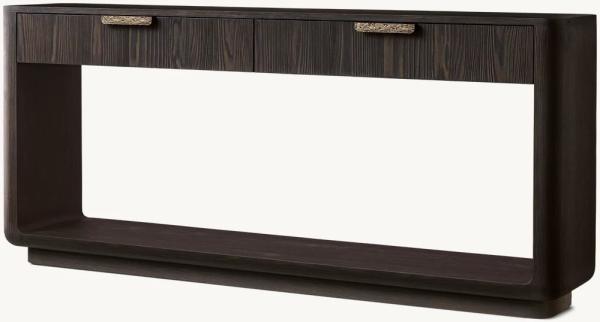 CT-006 Bedroom Modern Console Table Furniture With Roller Shutter Door Cabinet