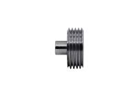 C45 Helix Angle Steel Worm Gear 1.5° Left Hand One Lead M0.5