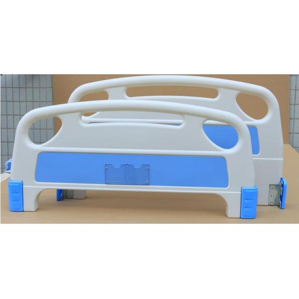 Head / Foot Board Hospital Bed Accessories , Detachable ABS Plastic Medical Bed Accessories Panel