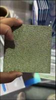 0Filtro de fibra de titanio de 0,6 mm de grosor con malla de titanio de 0,5 mm de grosor como GDL/PTL en la electrolización de agua PEM