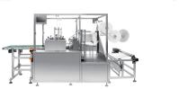 A máquina de empacotamento molhada 380v da folha do algodão da almofada do álcool brota o bloco
