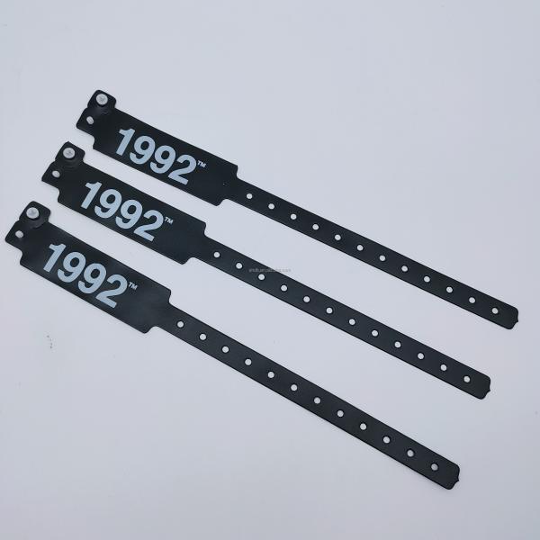 Waterproof Custom Printed PVC/Vinyl Identification Wristband for Event Identification