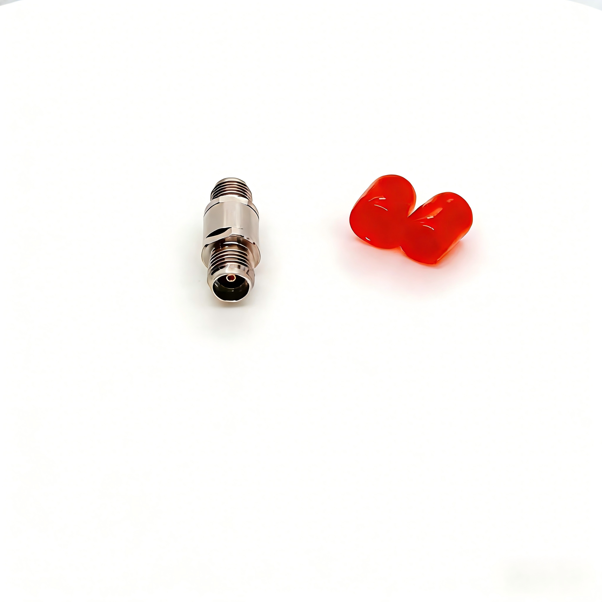 Gold Plated Brass SMA to SMB Female to Female RF Adapter for DC-4GHz Applications