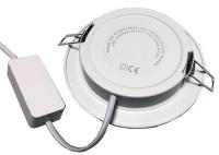 Le lieu de réunion a mené l'angle de faisceau rond mince de Downlight de panneau 100 degrés de conducteur Outside