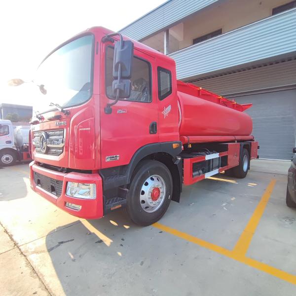 DONGFENG 15000L Carbon Steel Fuel Tank Truck | Diesel/Petrol Transport | Mobile Dispensing | Hazardous Chemical Certified Ethanol Truck Hazardous Chemical Tankers LPG