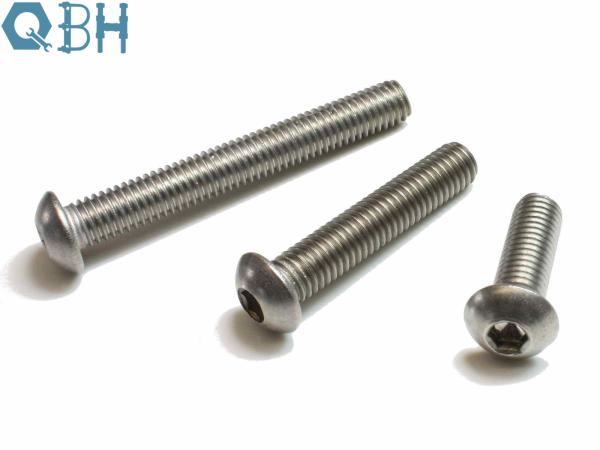 ISO 7380 Hexagon Socket Button Head Screws Stainless Steel 304 316
