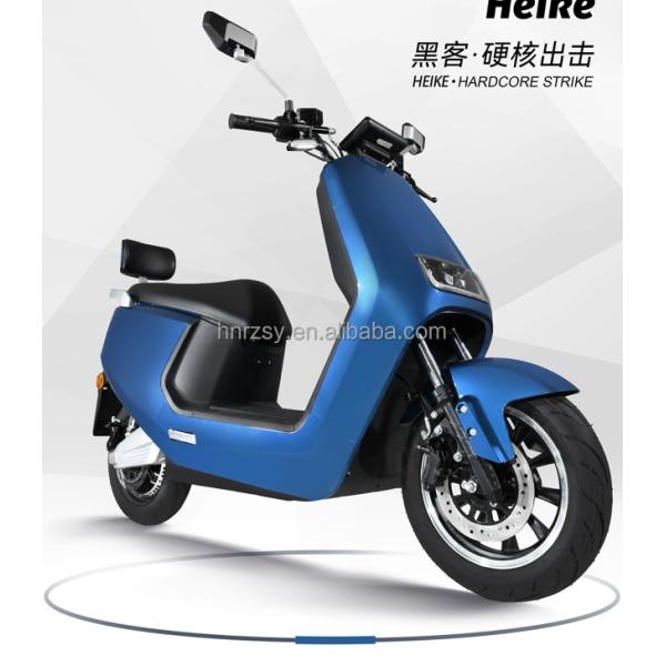 Motorcycle Type Electric Moped Scooters Motor High Speed 72v 1500w for 2 Person Transportation