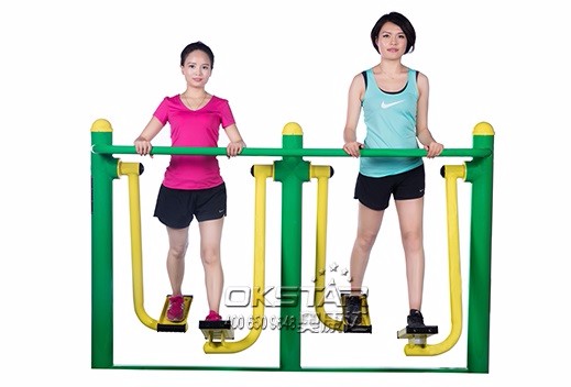 outdoor fitness equipments steel based zinc powder coating exercise bike Fitness Bike-OK-Z08A