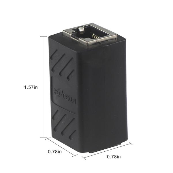 KUNCAN RJ45 イーサネットカプラー UTP/FTP/SFTP シールド Cat6 対応