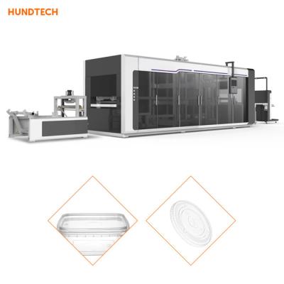 Tampa descartável plástica do copo que forma o equipamento industrial de Thermoforming da máquina