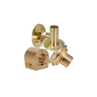 Peças de precisão de bronze de gerencio de trituração fazendo à máquina do CNC das peças do CNC do metal feito sob encomenda