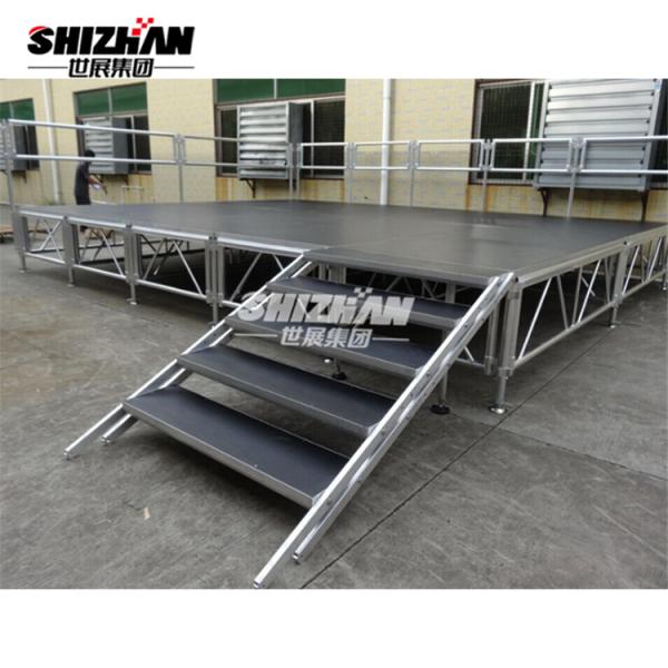 Concert Aluminum Stage Podium Mobile Height Adjustable